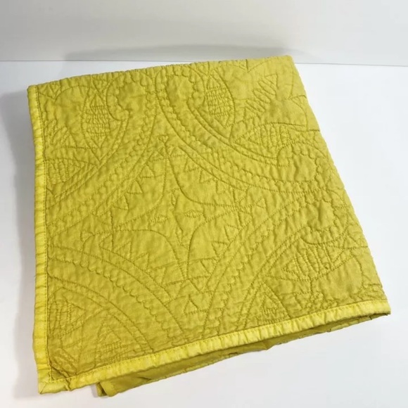Opalhouse Euro Medallion Sham Saffron Yellow - Picture 2 of 6